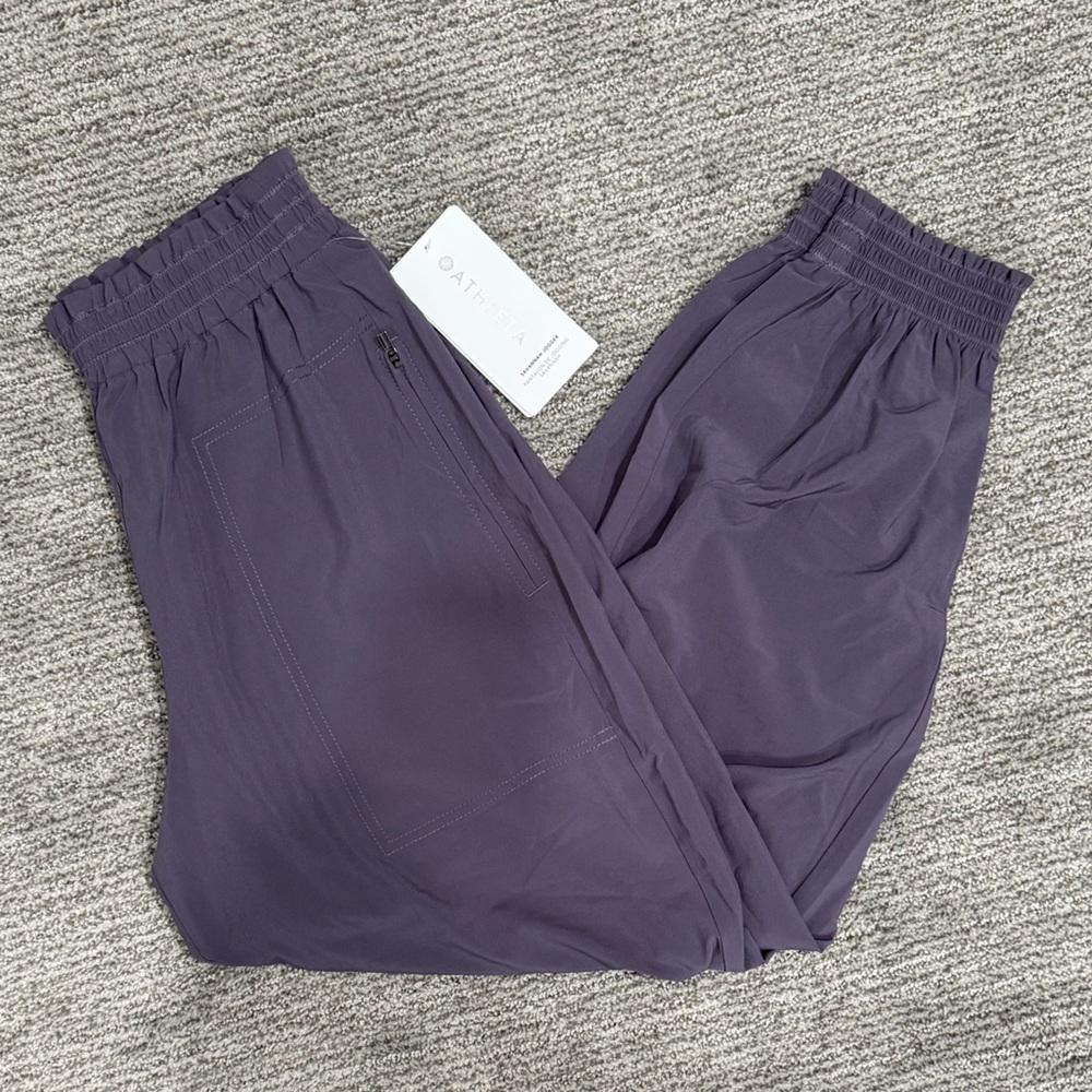 Athleta Purple Track Pants